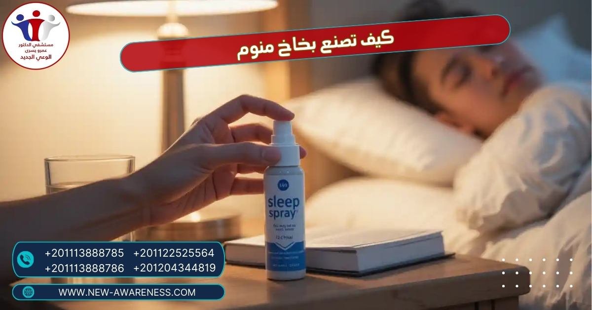 كيف تصنع بخاخ منوم