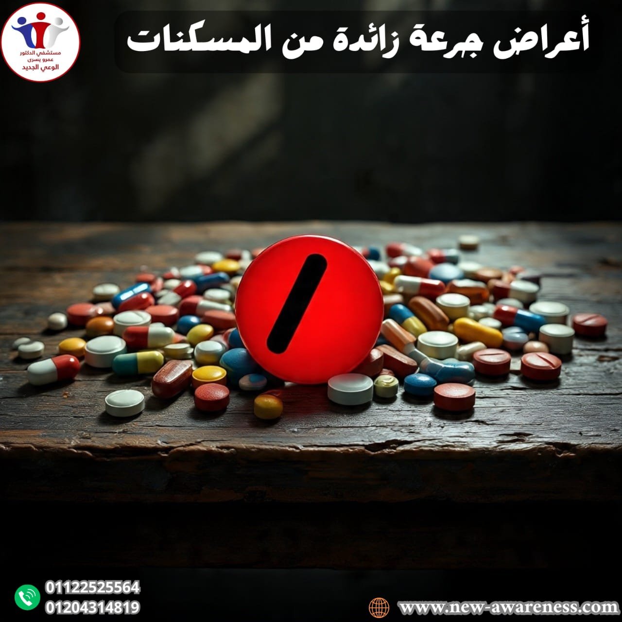 أعراض جرعة زائدة من المسكنات