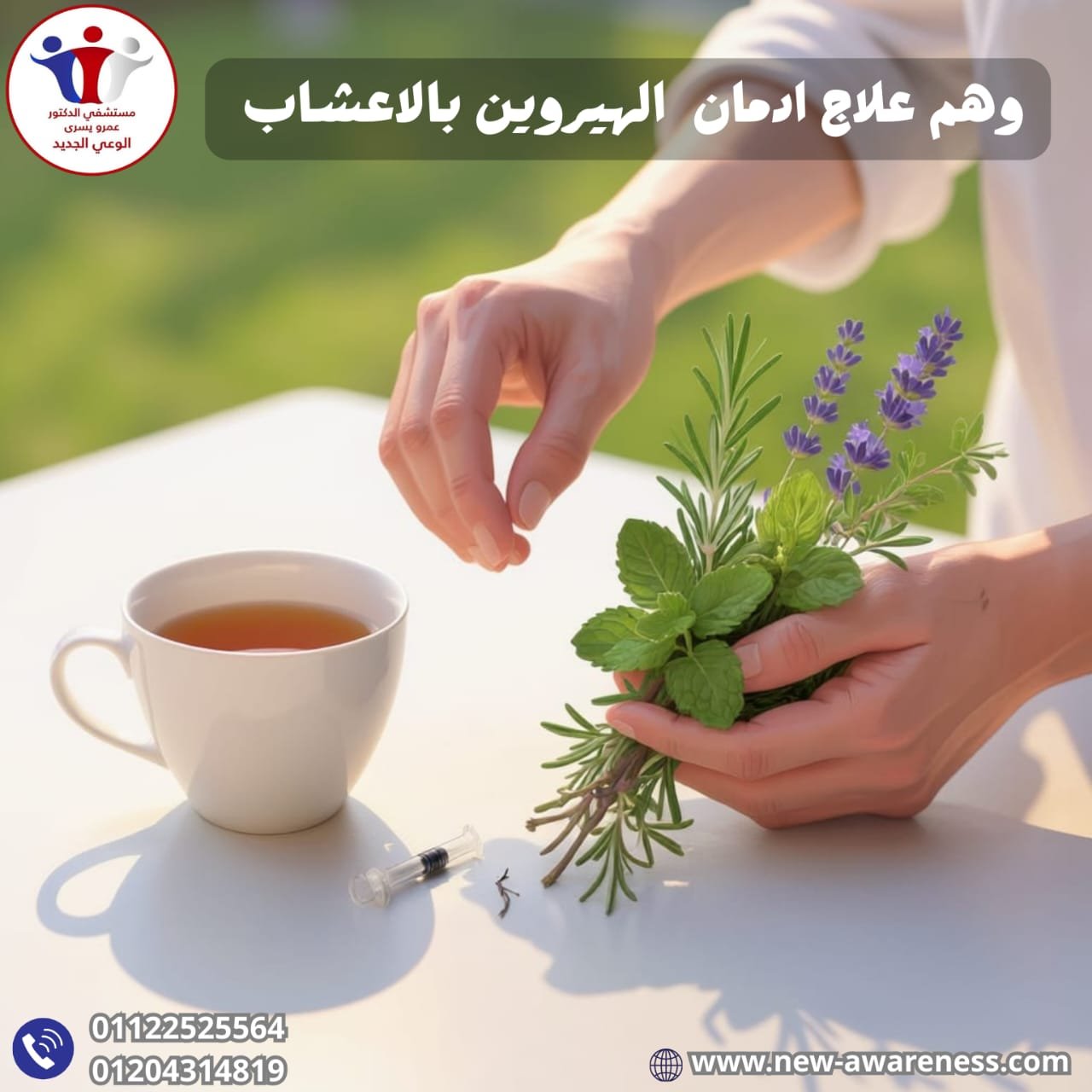 علاج إدمان الهيروين بالأعشاب 