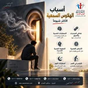 ما هي اسباب الهلاوس السمعية الأكثر شيوعًا