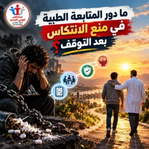 ما دور المتابعة الطبية في منع الانتكاس بعد التوقف