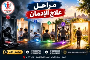 ما مراحل علاج الإدمان داخل المراكز المتخصصة في مصر