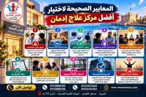 ما المعايير التي يجب التأكد منها عند اختيار مركز علاج الإدمان